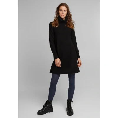 Abbildung von Esprit Plain UNI Strumpfhose, Damen, Größe: 36 38, Navy melange