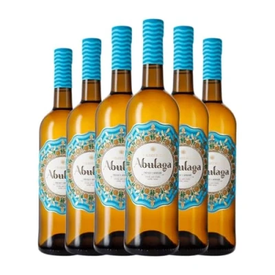 Abbildung von Abulaga. Vino de Costa Muskateller 75 cl Weißwein (Karton mit 6 Flaschen von cl)