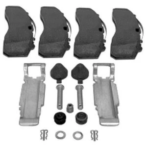 Abbildung von TRUCKTEC AUTOMOTIVE 01.35.211 Bremsbelagsatz Hinterachse, Vorderachse MERCEDES BENZ: ATEGO, ACTROS MP4, ATEGO 2, MAN: TGS, L 2000, TGM, DAF: CF 75