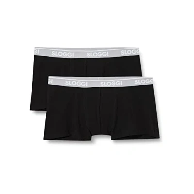 Abbildung von Sloggi MEN Hipster 2 PACK Panties, Herren, Größe: XL, Black