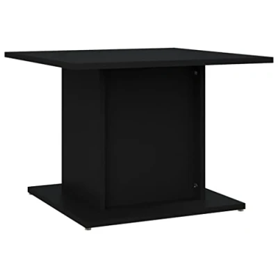 Abbildung von vidaXL Couchtisch Beistelltisch Wohnzimmertisch Kaffeetisch Sofatisch Teetisch Wohnzimmer Tisch Wohnzimmermöbel Schwarz 55,5x55,5x40cm Holzwerkstoff
