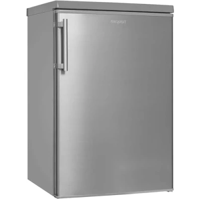 Abbildung von exquisit Kühlschrank, KS16 4 HE 040E inoxlook, 85,5 cm hoch, 55,0 breit, 109 L Volumen, Sterne Gefrieren