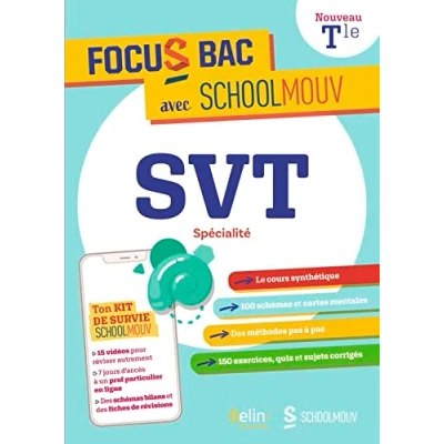 Abbildung von FOCUS Bac SVT SPECIALITE TERMINALE: Décroche ton avec SchoolMouv