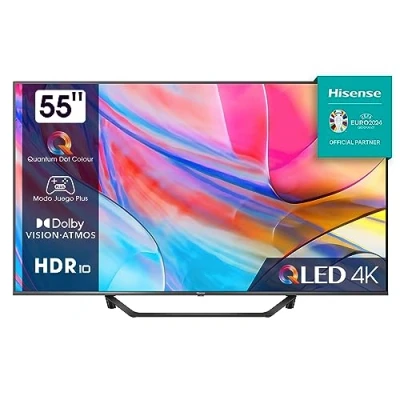 Abbildung von Hisense 55A7KQ QLED Fernseher (55 Zoll, 4K Ultra HD)