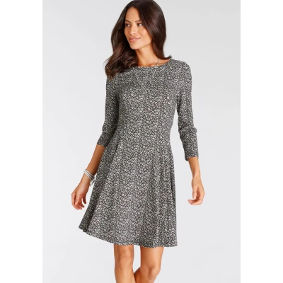 Abbildung von Laura Scott Jerseykleid, mit modischem Allover Print