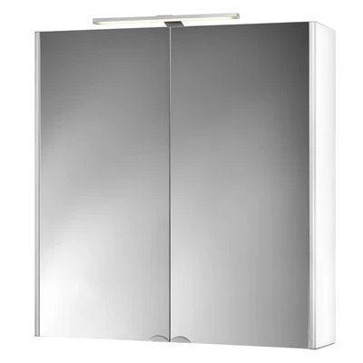 Abbildung von jokey Spiegelschrank &quot;Dekor Alu LED&quot;, 65,5 cm Breite