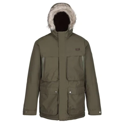 Abbildung von Regatta Herren Volter Parka Jacket, Dark Khaki, L EU