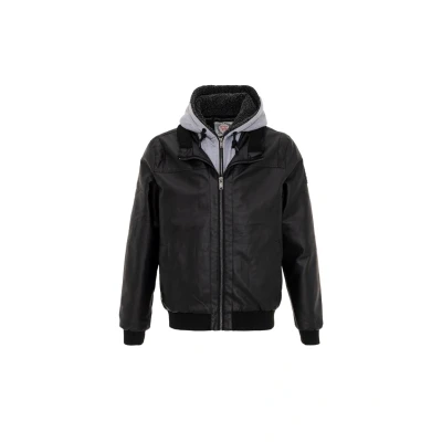 Abbildung von Cipo &amp; Baxx Winterjacke, Herren, Größe: Large, Black