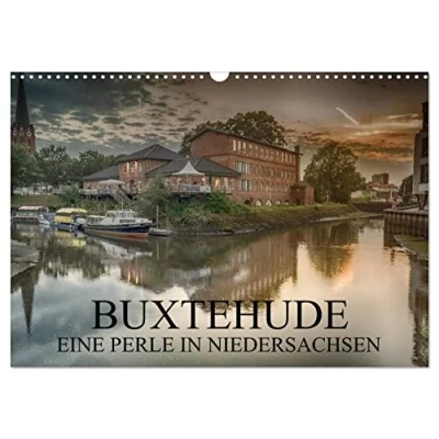 Abbildung von Buxtehude Eine Perle in Niedersachsen (Wandkalender 2025 DIN A3 quer), CALVENDO Monatskalender