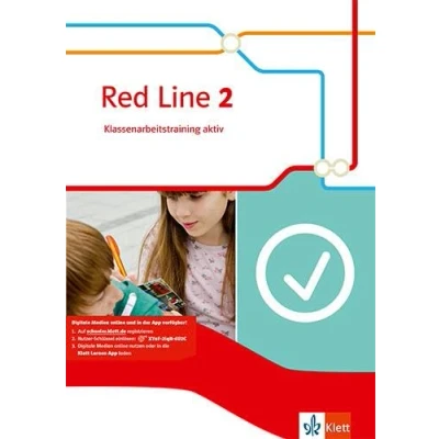 Abbildung von Red Line 2: Klassenarbeitstraining aktiv mit Mediensammlung Klasse 6 (Red Line. Ausgabe ab 2014)