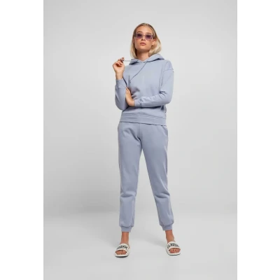 Abbildung von Urban Classics Kapuzenpullover, Damen, Größe: 3XL, Violablue