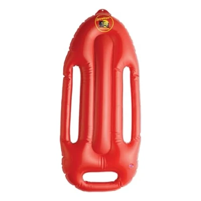 Abbildung von Smiffys Kostüm Baywatch Aufblasbares Rettungsbrett, Original lizenziertes Produkt aus der Serie &#039;Baywatch&#039;