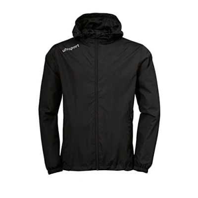 Abbildung von uhlsport Regenjacke / wasserabweisende Jacke, Größe: Large, Schwarzweiss