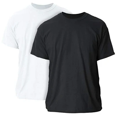 Abbildung von Gildan Herren T Shirt, Ultra Cotton, Erwachsene, 2er Pack Beige 5X Groß