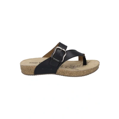 Abbildung von Josef Seibel Tonga Zehentrenner, Damen, Größe: 37, Schwarz Schuhe
