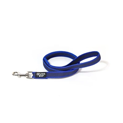 Abbildung von Julius K9 C&amp;amp G Schnur, blau/grau 20mm/1m mit Handgriff