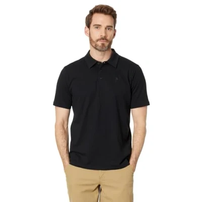 Abbildung von Hurley Herren H2o dri Ace Slub Polo Ss Polohemd, Schwarz, XL