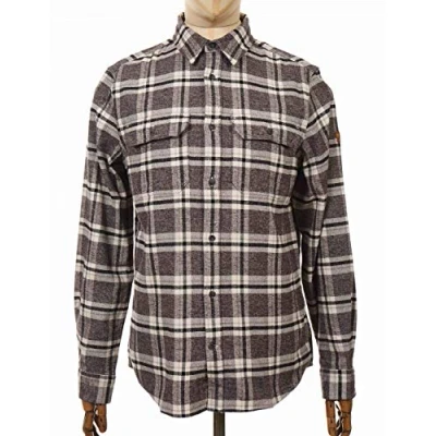 Abbildung von Fjallraven 82978 Övik Heavy Flannel Shirt M mens Dark Grey S