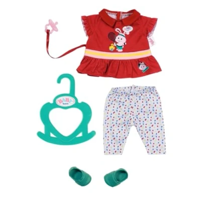 Abbildung von Baby Born Puppenkleidung Little Sport Outfit rot, 36 cm (Set, 6 tlg)
