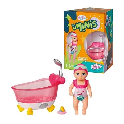 Abbildung von Baby Born Minipuppe born® Minis Badewanne, inklusive Mini Puppe
