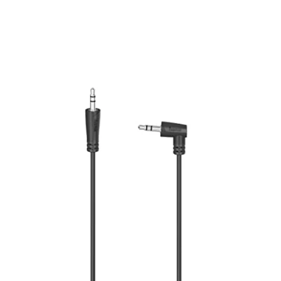 Abbildung von Hama Audiokabel, f. Klinkenstecker 3,5 mm, 90 Grad Stereo, 1,5 m