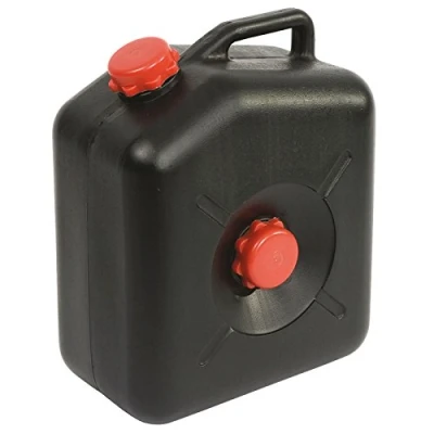 Abbildung von Bo Camp Plascon WW23L Abwassertank Tragbarer Camping Kanister Abwasserkanister Abwasser Tank 23 L Schwarz