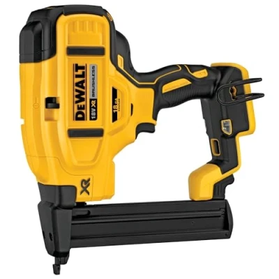 Abbildung von Dewalt XR 38mm Akku Nagler DCN18N (18V, bürstenloser Motor, Nageldurchmesser: 1,25mm (18Ga), Einzel oder Dauerauslösung, werkzeuglose Tiefeneinstellung, Lieferung ohne &amp; Ladegerät)