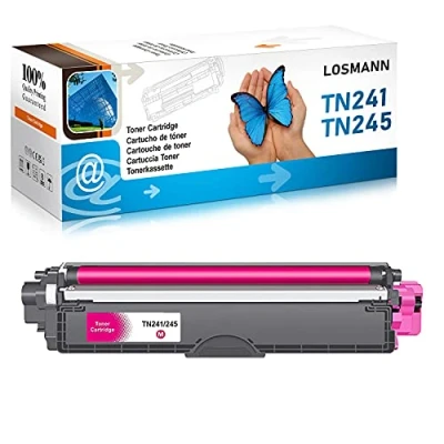 Abbildung von LOSMANN 1x Magenta Toner Kompatibel Brother TN 241 245 für MFC 9140CDN 9142CDN 9330CDW 9332CDW 9340CDW 9342CDW DCP 9015CDW 9020CDW 9022CDW HL 3140CW 3142CW