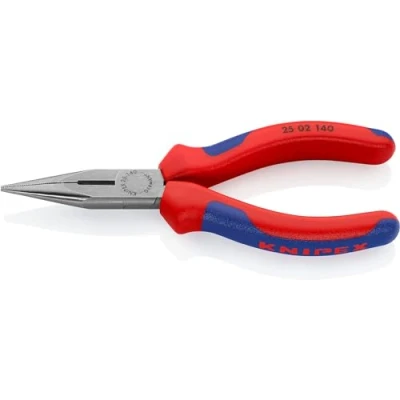 Abbildung von Knipex 25 02 140, Diagonale Zange, Chrom Vanadium Stahl, Kunststoff, Blau, Rot, 140 mm, 109 g