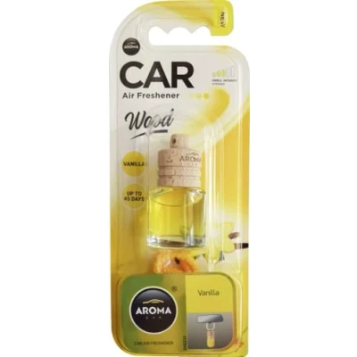 Abbildung von AROMA CAR Wood A63107 Lufterfrischer Flasche, Blisterpack 6 mit Verschlussstopfen