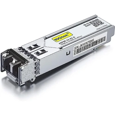 Abbildung von 10Gtek für D Link 1G SFP SX Multimode Modul DEM 311GT, 1000Base Mini Gbic Fibre Transceiver, Dual LC Connector, 850nm, 550 Meter