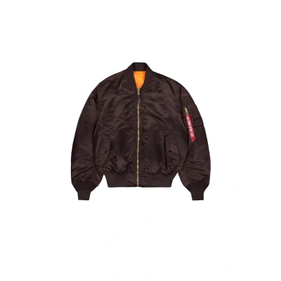 Abbildung von Alpha Industries MA Bomberjacke, Herren, Größe: Large, Hunter brown