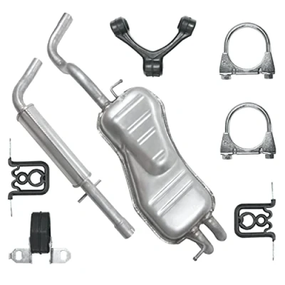 Abbildung von Schaldampferset Auspuff für A3 8L Seat Leon 1 I VW New Beetle Golf 4 IV 1.8 2.0 1.6