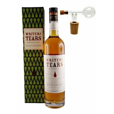 Abbildung von Writers Tears Copper Pot Irischer Whiskey + 1 Glaskugelportionierer zum feinen Dosieren