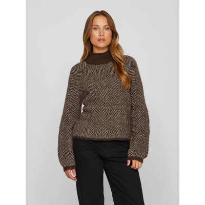 Abbildung von Vila Stehkragenpullover &quot;VILORY HIGH NECK L/S KNIT TOP NOOS&quot;