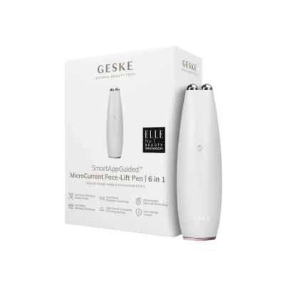 Abbildung von Geske SMARTAPPGUIDED Microcurrent Facelift PEN 6 IN 1 Gesichtspflege Zubehör, Größe: One Size, Starlight
