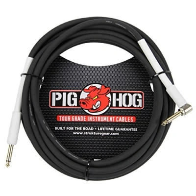Abbildung von Pig Hog PH10R Hochleistungs Gitarren Instrumentenkabel, 8 mm, 3 m