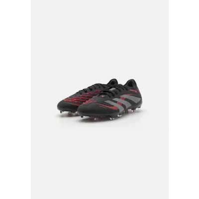 Abbildung von adidas Performance Predator PRO FIRM Ground Fußballschuh Nocken, Herren, Größe: 41 1/3, Core black/grey four/lucid red Schuhe