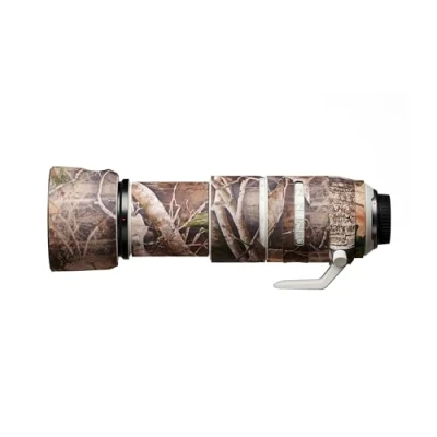 Abbildung von easyCover Lens Oak Objektivschutz Schutz für Ihr Kameraobjektiv Geeignet Canon RF 100 500mm F4.5 7.1L is USM True Timber Kanati Camouflage