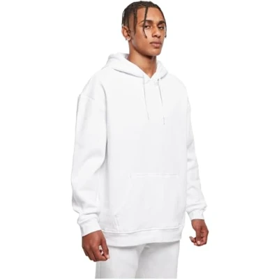 Abbildung von Build Your Brand Herren BB006 Basic Oversize Hoody Kapuzenpullover, White, S