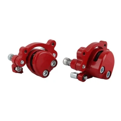 Abbildung von Bremssattel Quad Vorne, Scheibenbremsbelag, Vorne Hinten Scheibenbremssattel ATV Zubehör Einstellwerkzeug Fahrradbeläge Passend für Chinesische Mini Moto Kid 43cc 47cc 49cc