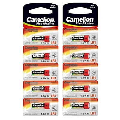 Abbildung von Camelion N LR1 910A MN9100 E90 Bissanzeiger, 1,5 V, 2 Packungen à 5 Stück