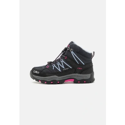 Abbildung von CMP KIDS Rigel MID Trekking Shoes WP Unisex Hikingschuh für Kinder, Größe: 30, Titanio/skyway Leder und textil