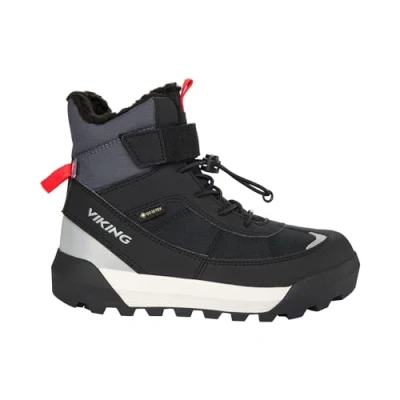 Abbildung von Viking Expower WARM GTX Unisex Schnürstiefelette für Kinder, Größe: 41, Black/charcoal Schuhe