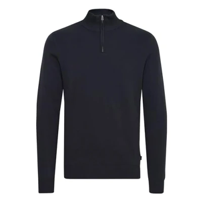 Abbildung von Casual Friday Cfkarl Strickpullover, Herren, Größe: Large, Dark navy