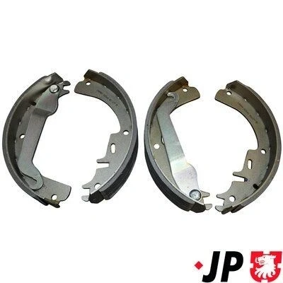Abbildung von JP GROUP 1263901010 Bremsbacken Hinterachse 230 51 mit Hebel OPEL: Kadett C Coupe, Rekord E1 Limousine, Manta B Limousine