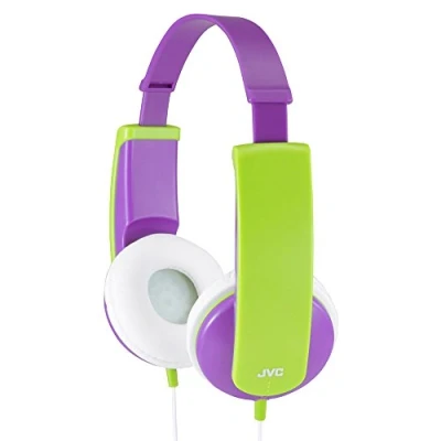 Abbildung von JVC HA KD5 V E Kinder On Ear Kopfhoerer Lautstaerkebegrenzung, Leichtbuegel Lila, Gruen, Klein