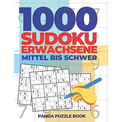 Abbildung von 1000 Sudoku Erwachsene Mittel Bis Schwer: Logikspiele Für