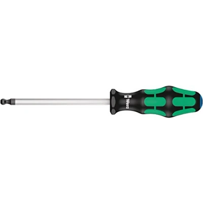 Abbildung von Wera 352 Sechskant Kugelkopf Schraubendreher, 1/4 Zoll x 125 mm, 05022920001