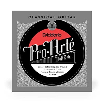 Abbildung von D&#039;Addario Gitarrensaiten Konzertgitarre Akustikgitarre Akustik Gitarre Saiten Classical Guitar Strings SCN 3B